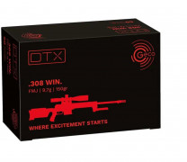 Geco Büchsenpatrone DTX .308 Win. 150gr. 9,7g Geco Büchsenpatrone DTX .308 Win. 150gr. 9,7g